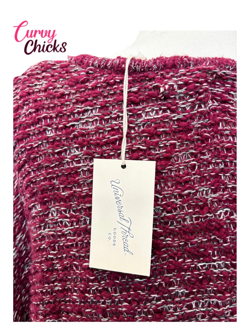 Universal Thread 2X Knit Sweater (NWT)