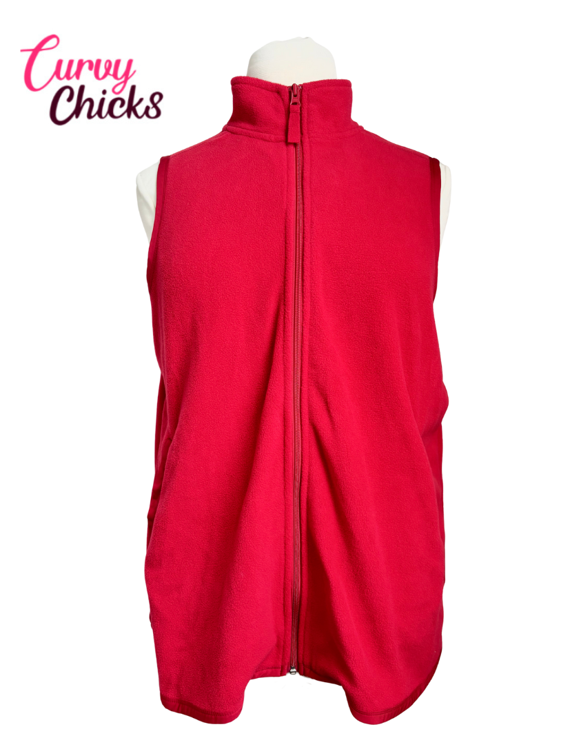 Woman Within Red Vest (Size L)