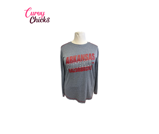 Arkansas Razorbacks Long Sleeve Tee – Russell, XL