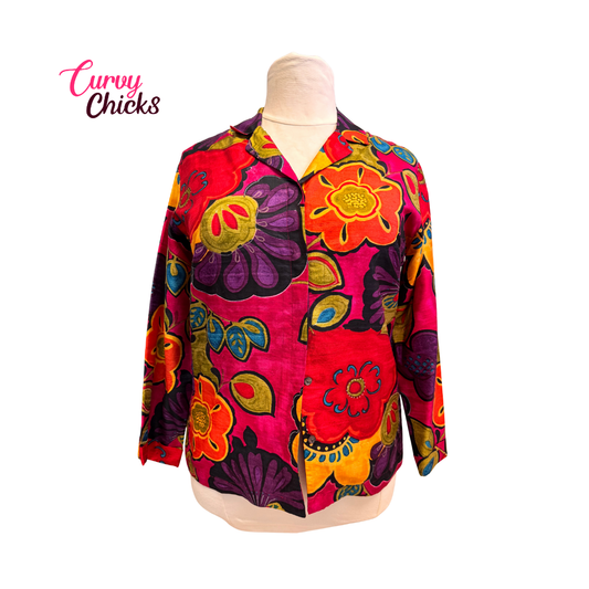 Chico’s Floral Multi Blouse