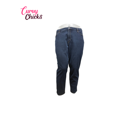 Dark Denim Jeans by New Directions - 24W