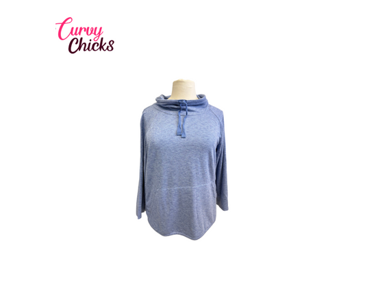 Blue Streaked Sweatshirt – Talbots, 2X